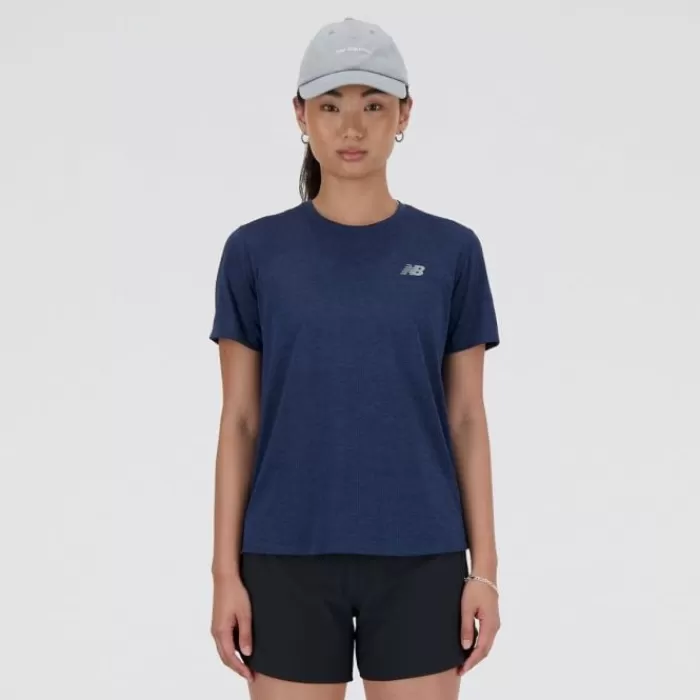 New Balance Athletics Short Sleeve Azul Shop