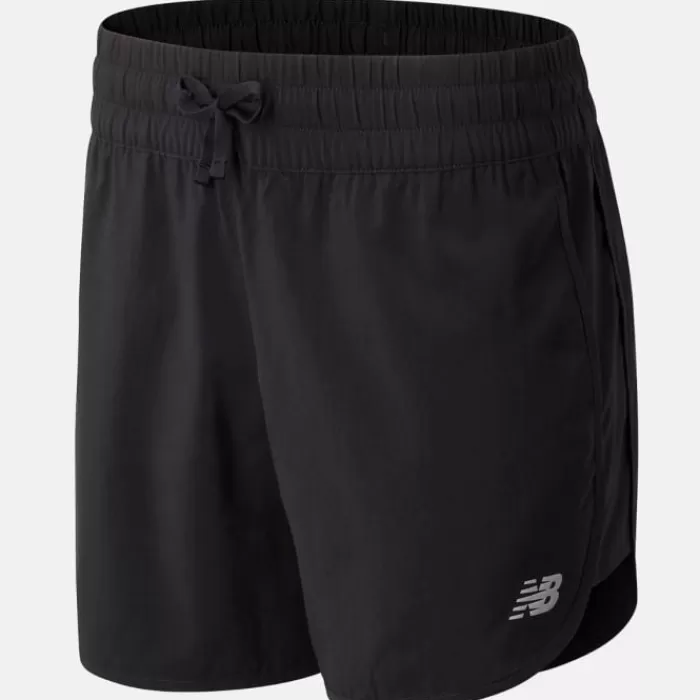 New Balance Core 5" Shorts Negro Outlet