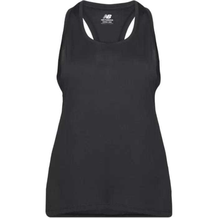 New Balance Core Run Tank Negro Discount