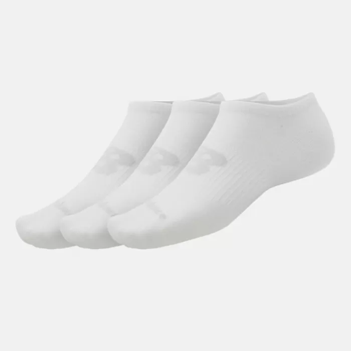 New Balance Flat Knot No Show - 3 Pack Blanco Cheap