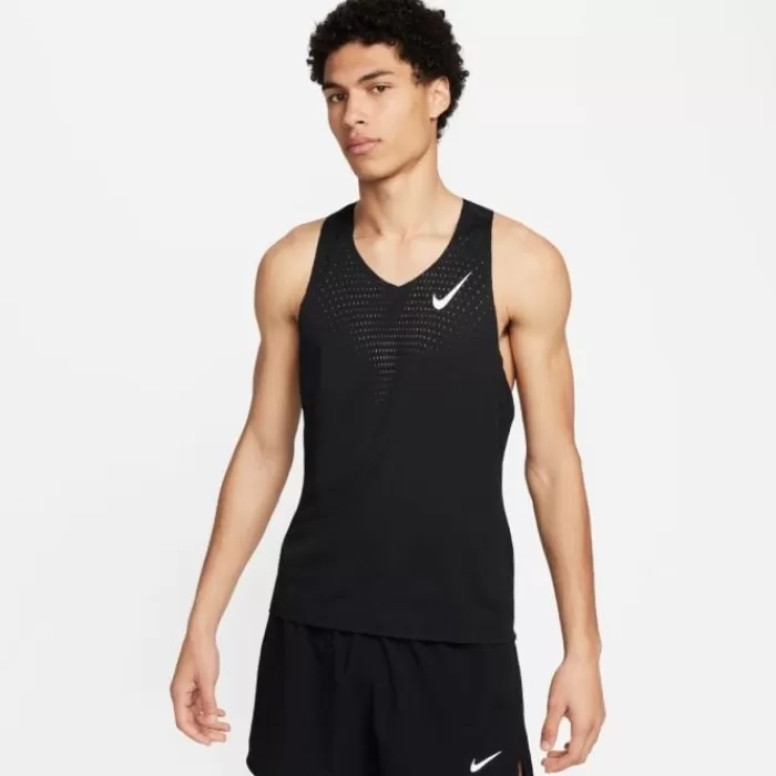 Nike Dri-FIT Advanced Aeroswift Singlet Negro Cheap