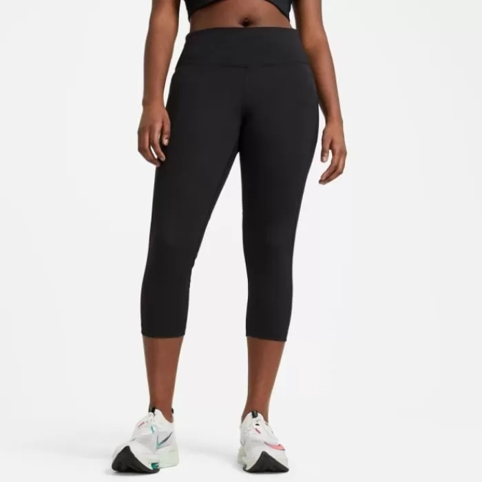 Nike Dri-Fit Fast Crop Tight (Plus Size) Negro Outlet