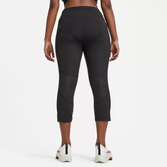 Nike Dri-Fit Fast Crop Tight (Plus Size) Negro Outlet