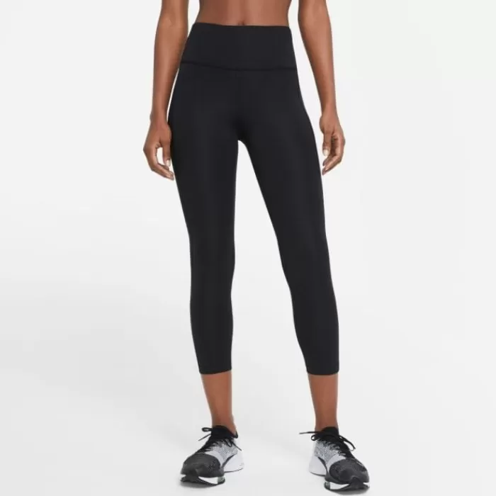 Nike Dri-FIT Fast Crop Tights Negro Sale