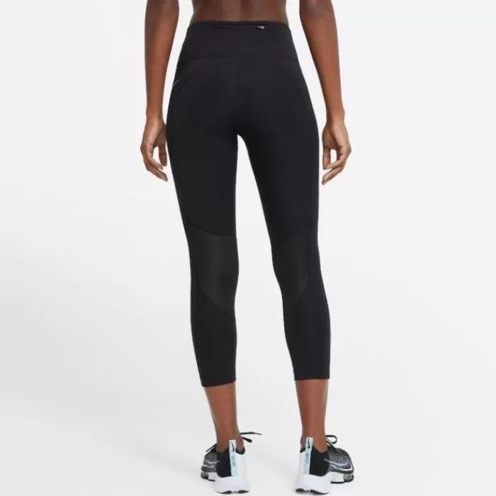 Nike Dri-FIT Fast Crop Tights Negro Sale