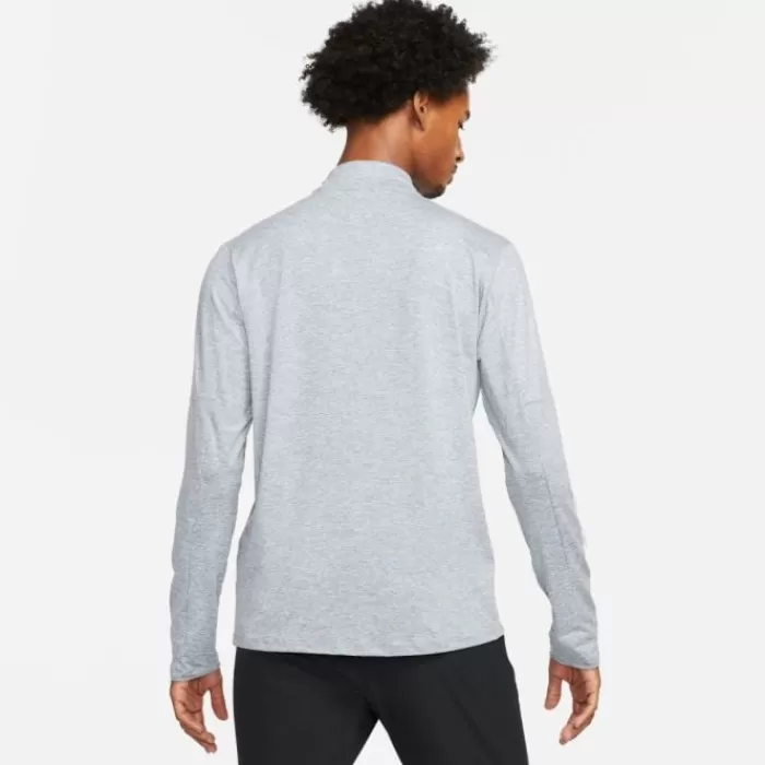 Nike Dri-FIT Half Zipp Long Sleeve Gris Discount