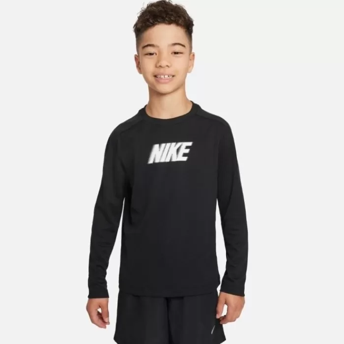 Nike Dri-FIT Multi+ Long Sleeve Tee Negro Shop