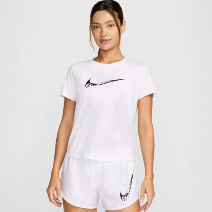 Nike Dri-FIT One Swoosh HyperBright Short Sleeve Tee Blanco Store