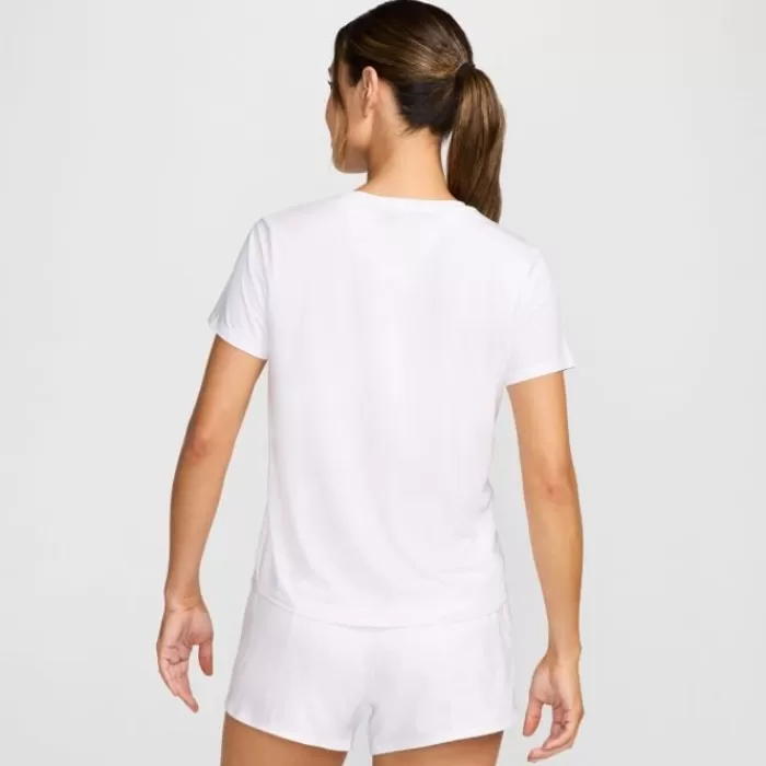 Nike Dri-FIT One Swoosh HyperBright Short Sleeve Tee Blanco Store