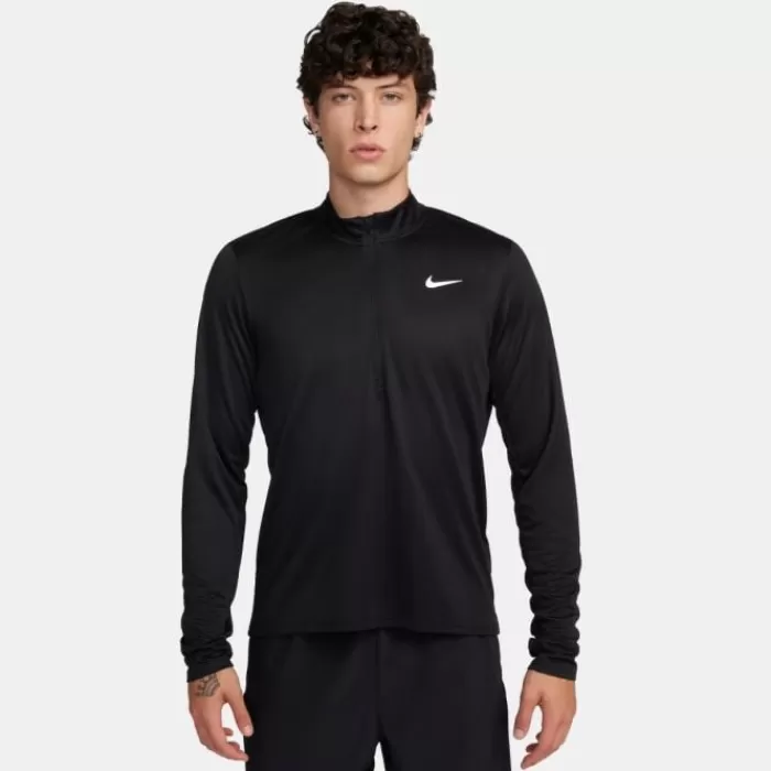 Nike Dri-FIT Pacer Half Zip Long Sleeve Tee Negro Online