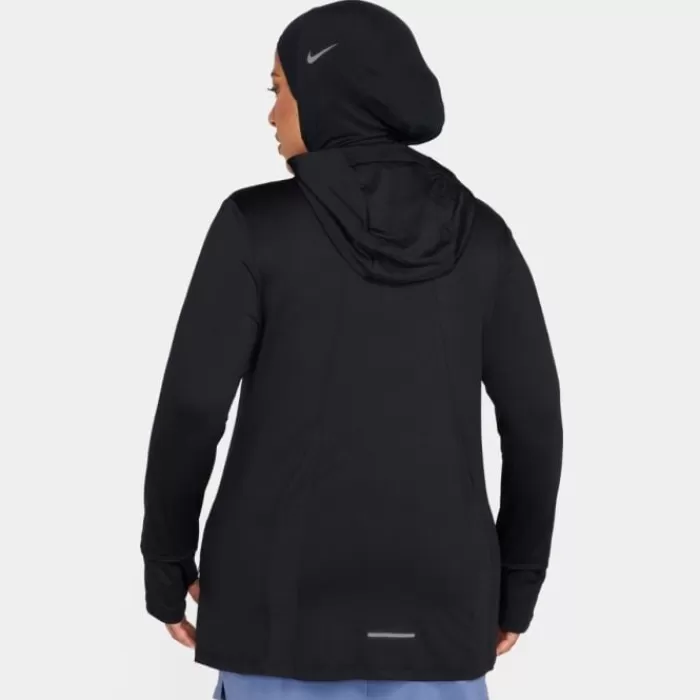 Nike Dri-FIT Swift Element UV Hooded Half Zip Jacket Negro Hot