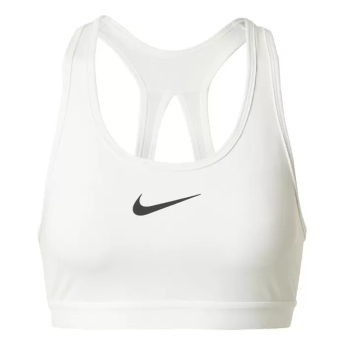 Nike Dri-FIT Swoosh High Support Bra Blanco Hot