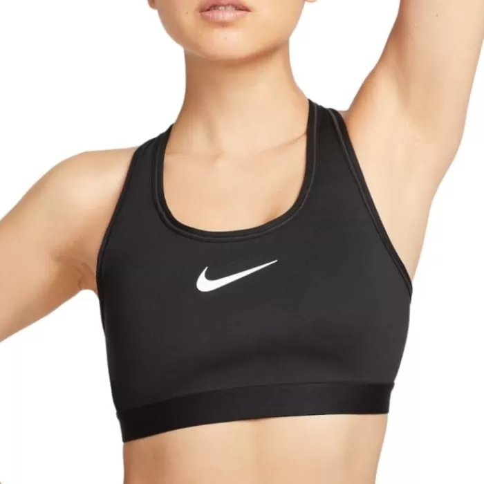 Nike Dri-FIT Swoosh High Support Bra Negro Best Sale