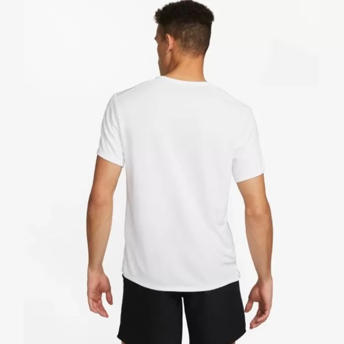 Nike Dri-Fit UV Miler Short Sleeve Tee Blanco Fashion