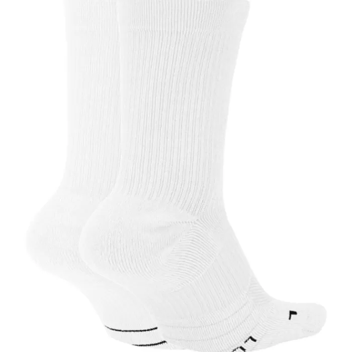 Nike Multiplier Crew 2-Pack Socks New