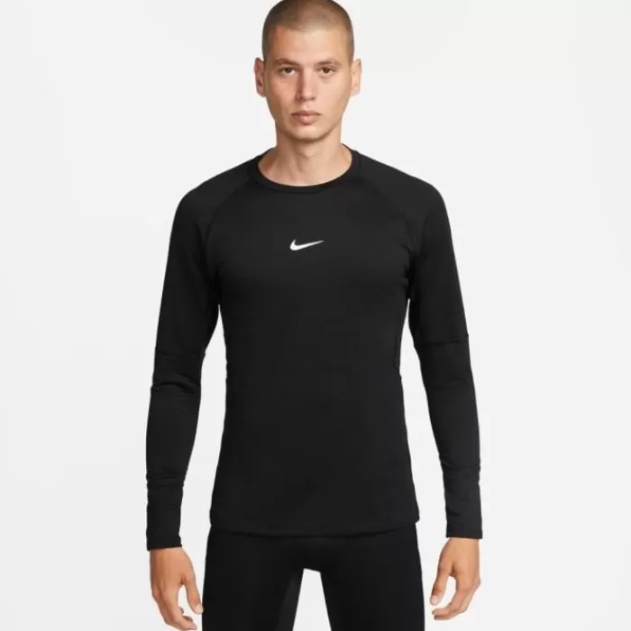 Nike Pro Warm Long Sleeve Tee Negro Sale