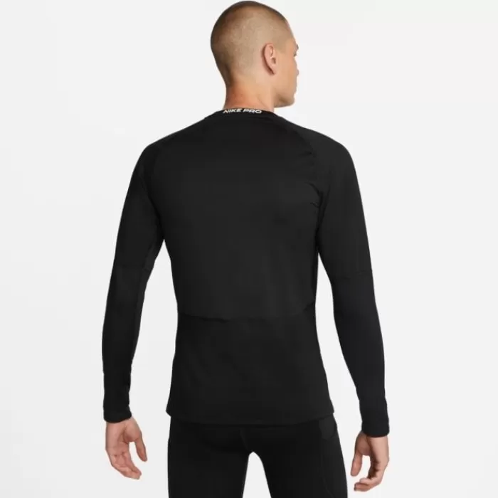 Nike Pro Warm Long Sleeve Tee Negro Sale