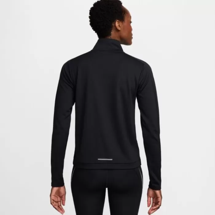 Nike Swoosh HyperBright Half Zip Long Sleeve Midlayer Negro Discount