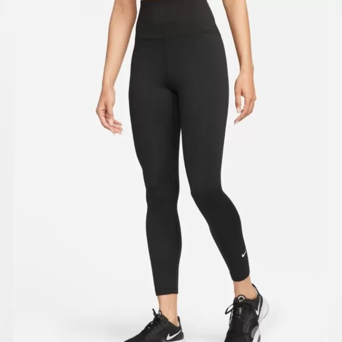 Nike Therma-FIT One High-Waisted 7/8 Tights Negro Cheap