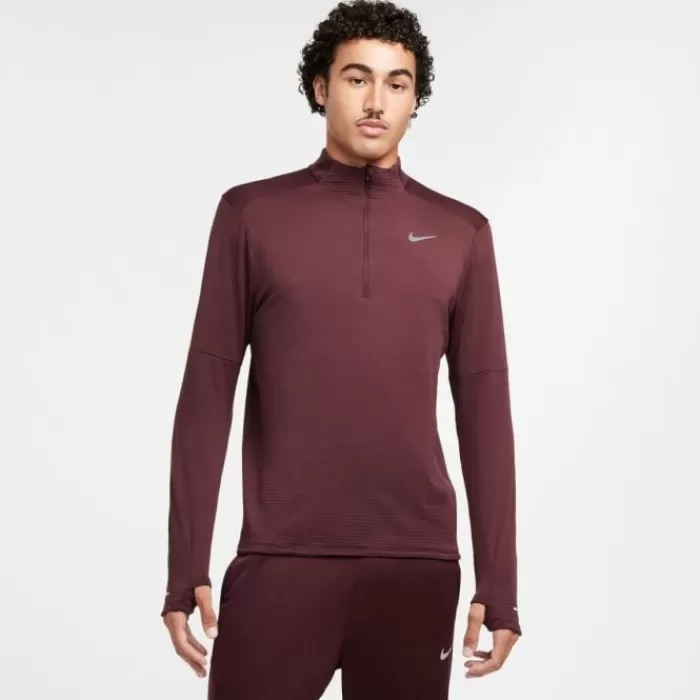 Nike Therma-FIT Water-Repellent Element Half Zip Rojo Hot