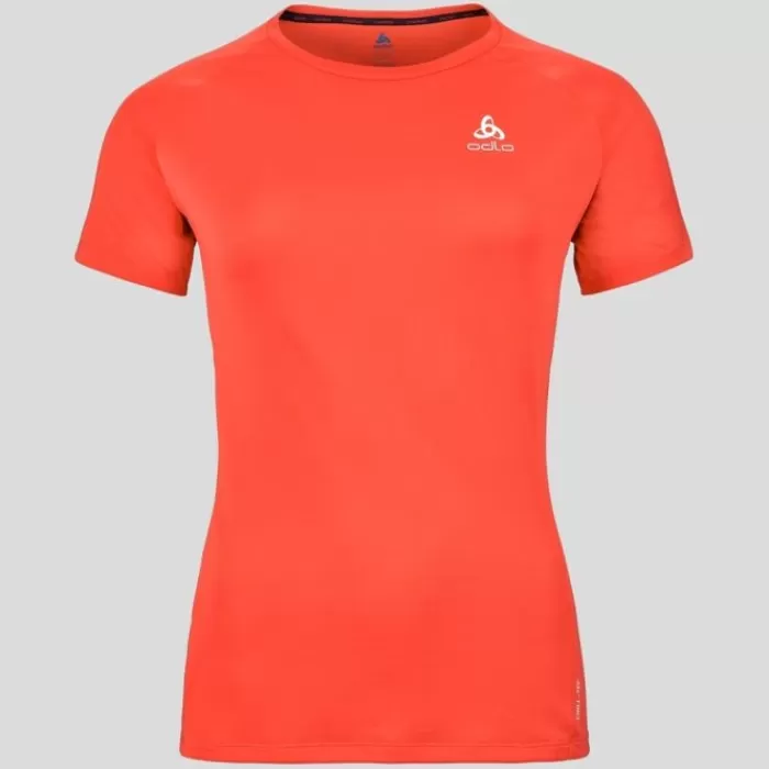 Odlo Essential Chill-Tec T-Shirt Crew Neck Rojo Cheap