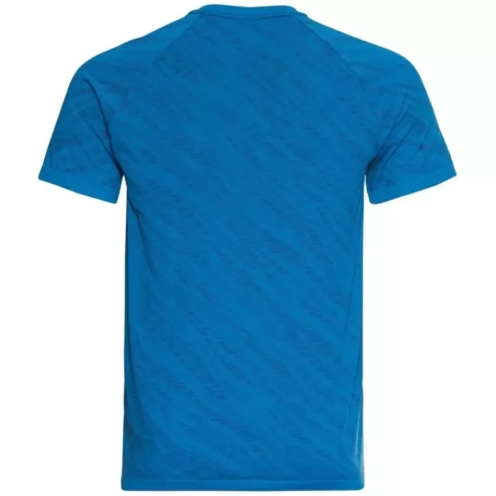 Odlo Top Crew Neck Short Sleeve Blackcomb. Negro Store