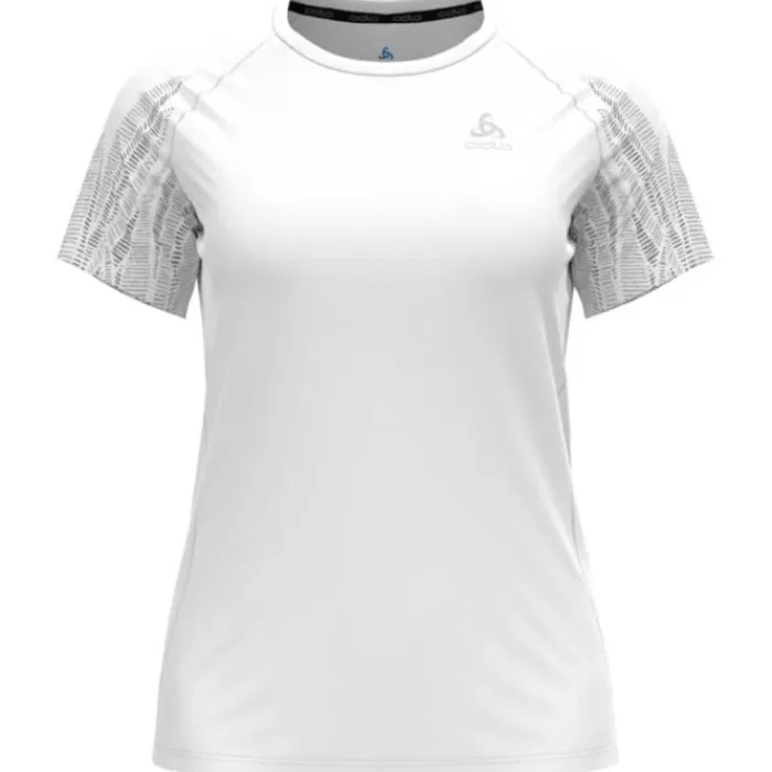 Odlo T-Shirt Short Sleeve Crew Neck Essential Blanco Clearance