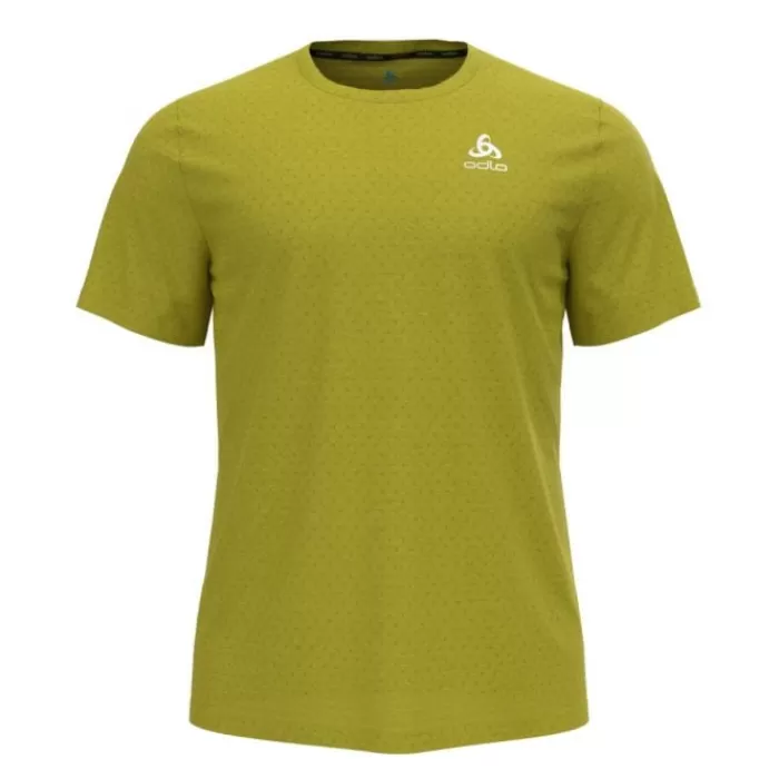 Odlo T-Shirt Short Sleeve Crew Neck Run Easy Amarillo Shop