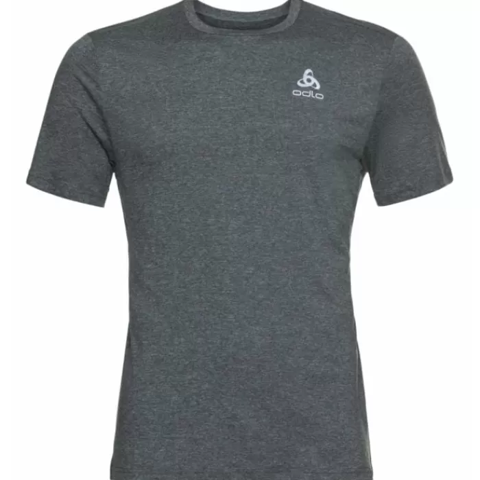 Odlo T-Shirt Short Sleeve Crew Neck Run Easy Gris Best