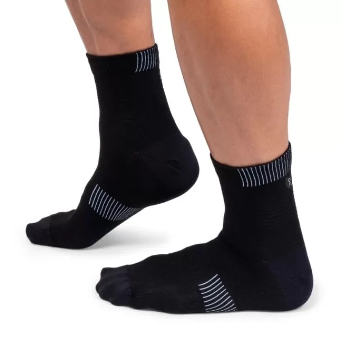 On Ultralight Mid Sock Negro Cheap