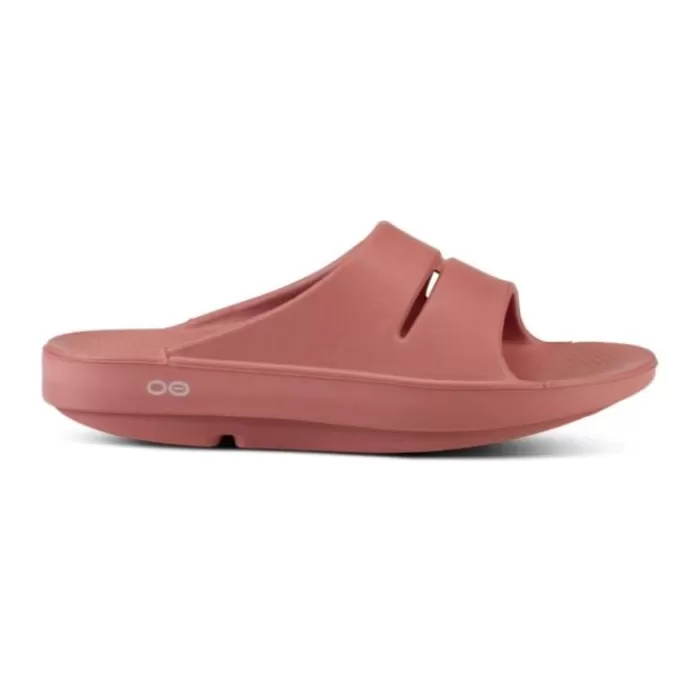 Oofos Ooahh Slide Sandal Rojo Online