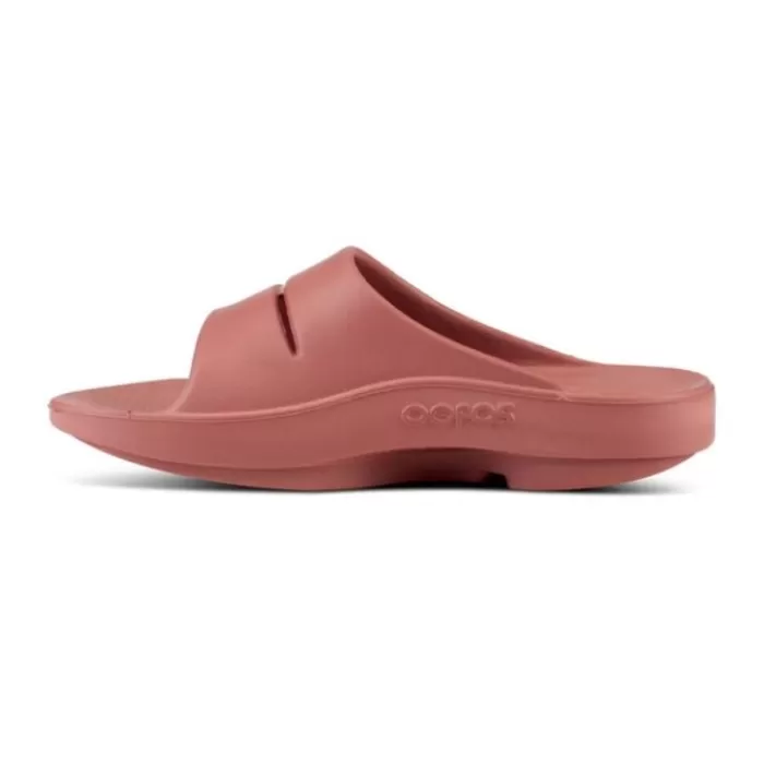 Oofos Ooahh Slide Sandal Rojo Online