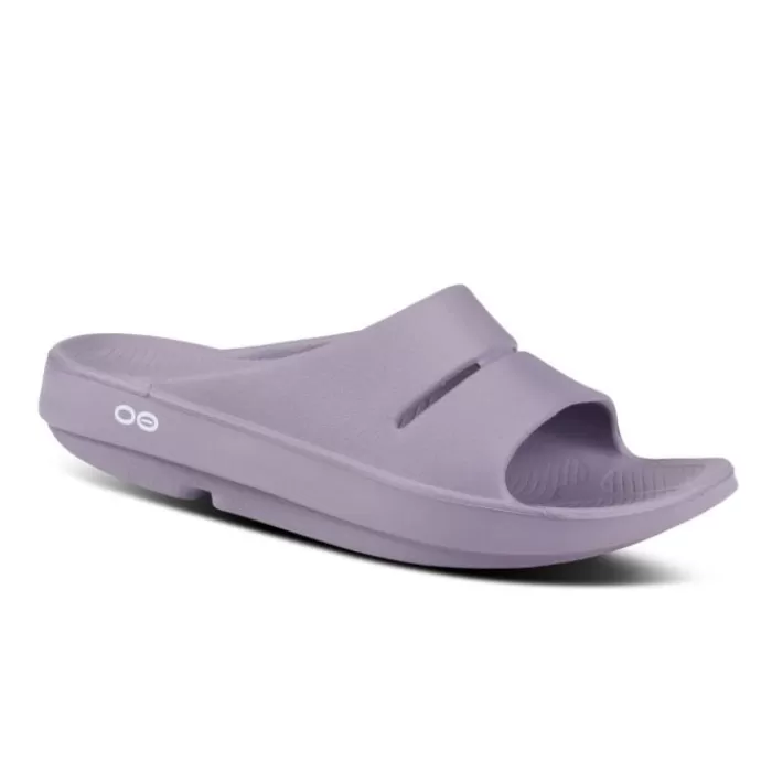 Oofos Ooahh Slide Sandal Morado Outlet