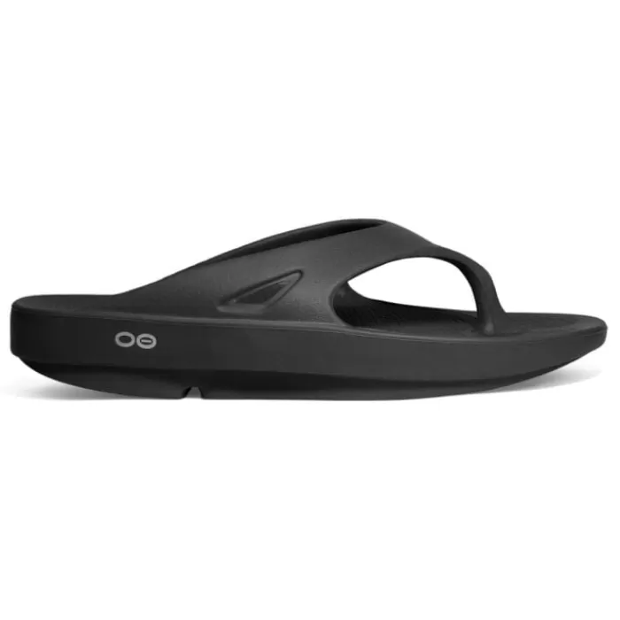 Oofos Ooriginal Sandal Thong Negro Best