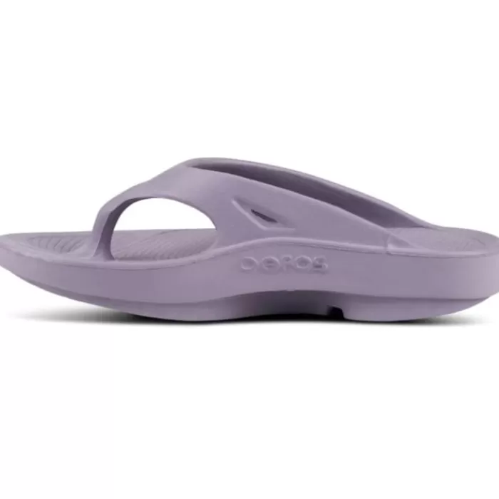 Oofos Ooriginal Sandal Thong Morado Hot