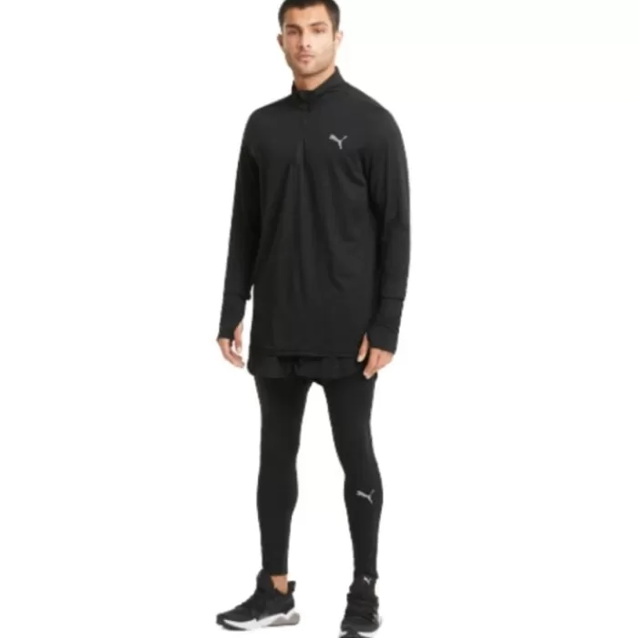 Puma Run Favorite 1/4 Zip Midlayer Outlet