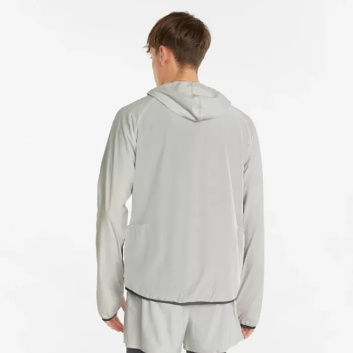 Puma Run First Mile Woven Jacket Blanco Shop