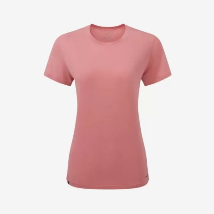 Ronhill Life Tencel Short Sleeve Tee Rosa Hot