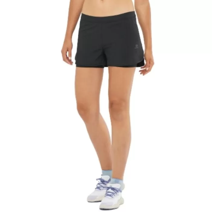 Salomon Cross 2-In-1 Shorts Negro Best Sale