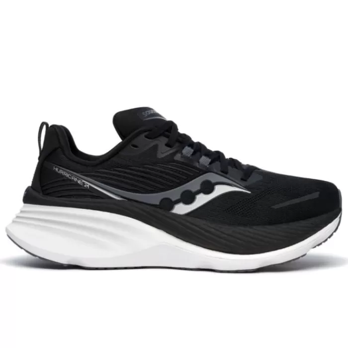 Saucony Hurricane 24 Wide Negro Discount