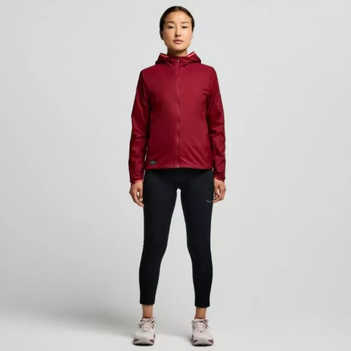 Saucony Peregrine Packaway Jacket Rojo Shop