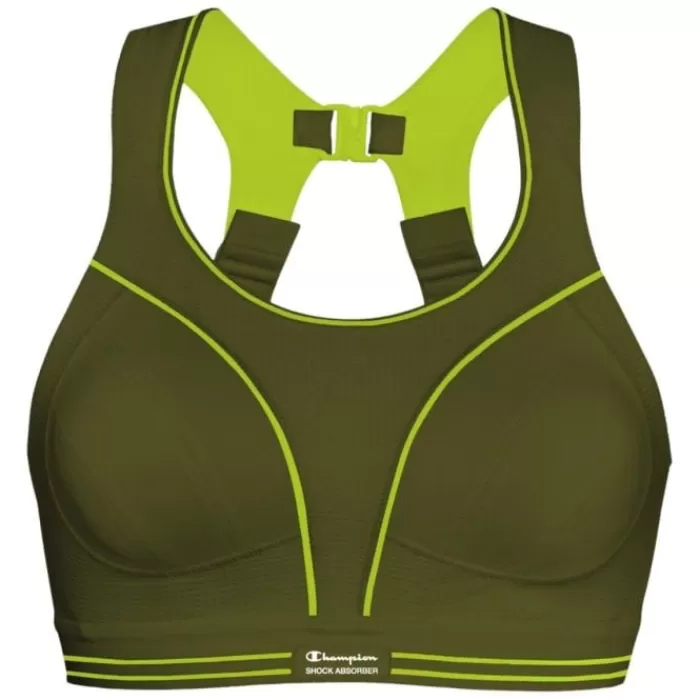 Shock Absorber Ultimate Run Bra Verde Flash Sale