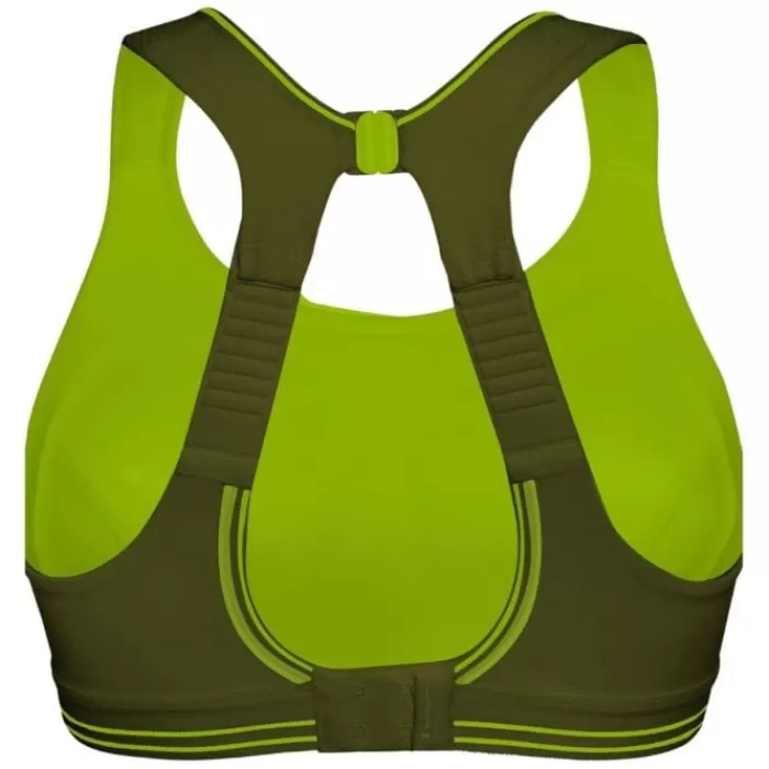 Shock Absorber Ultimate Run Bra Verde Flash Sale