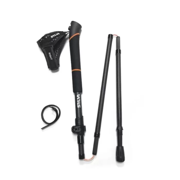 Silva Running Poles Carbon Adjustable Negro Fashion