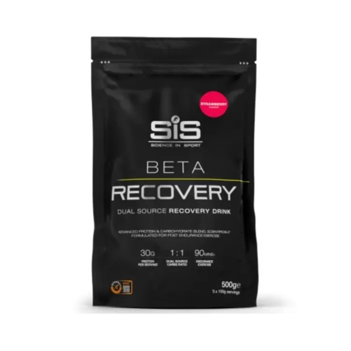 Sis Beta Fuel Recovery Powder 500g. Strawberry Best