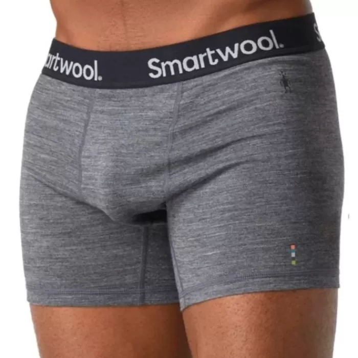 Smartwool Boxer Brief Wool Gris Best Sale