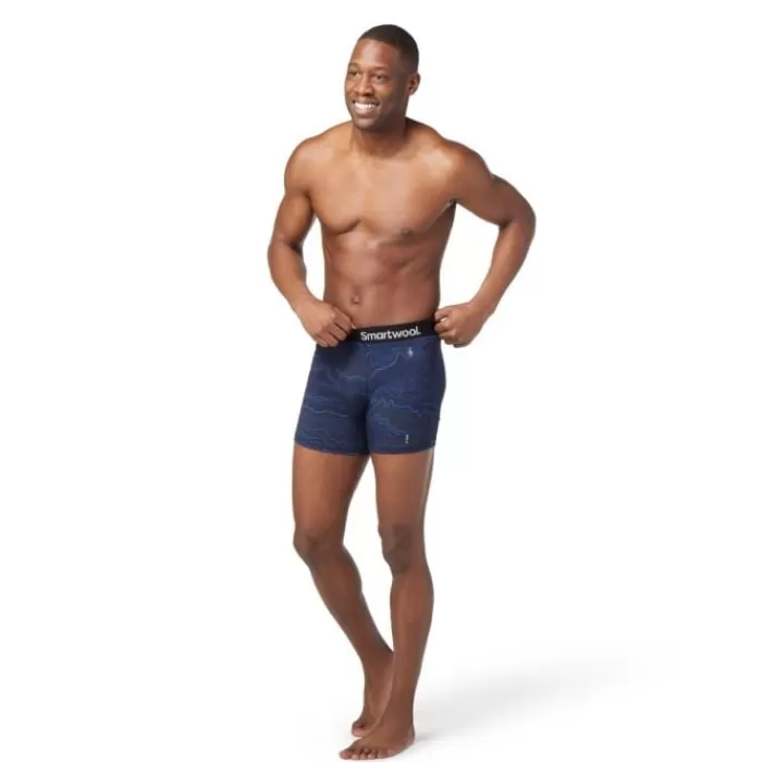 Smartwool Merino Print Boxer Breif Boxed Clearance