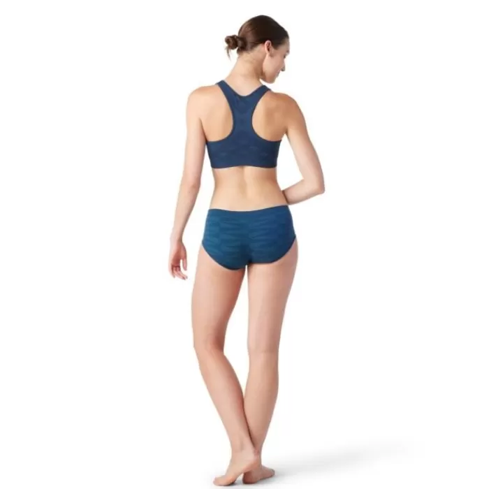 Smartwool Merino Sport Seamless Racerback Bra Azul Outlet