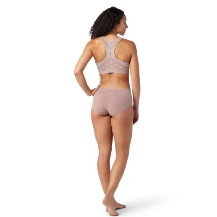 Smartwool Merino Sport Seamless Racerback Bra Marrón Hot