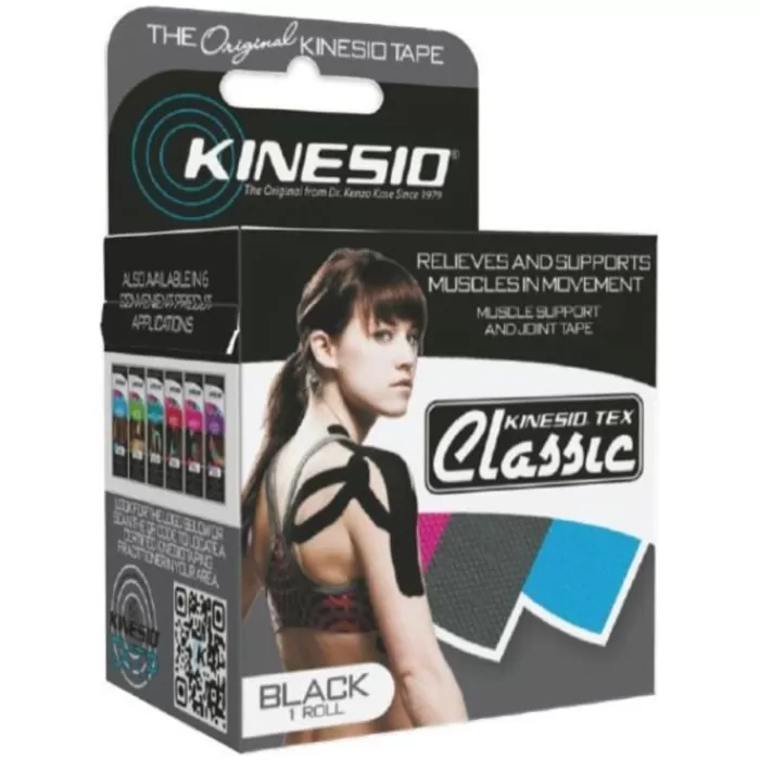 Sports Pharma Kinesio Tex Classic 5cm x 4m Negro Outlet